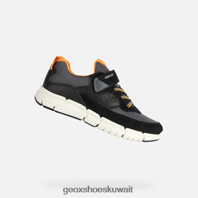 Geox BLL84T1961 Flexyper Boy Black/Orange