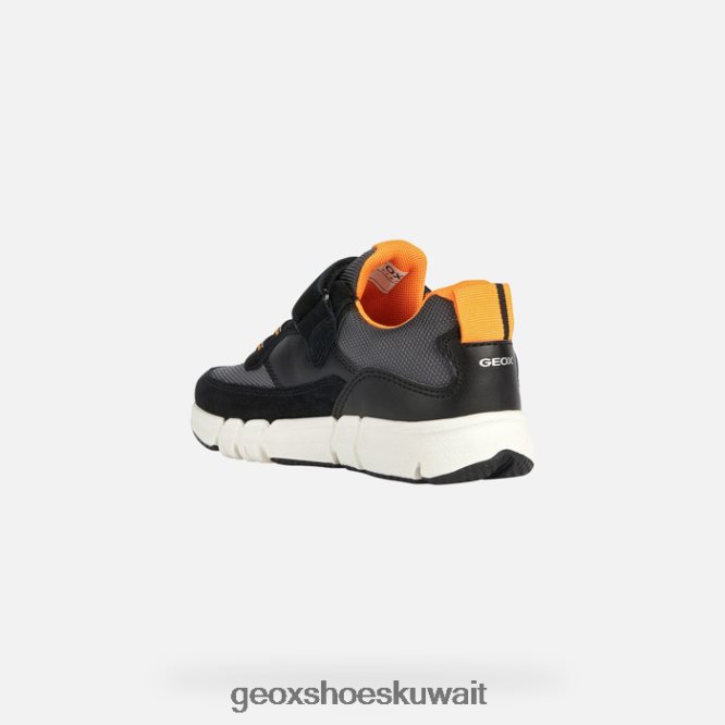 Geox BLL84T1961 Flexyper Boy Black/Orange