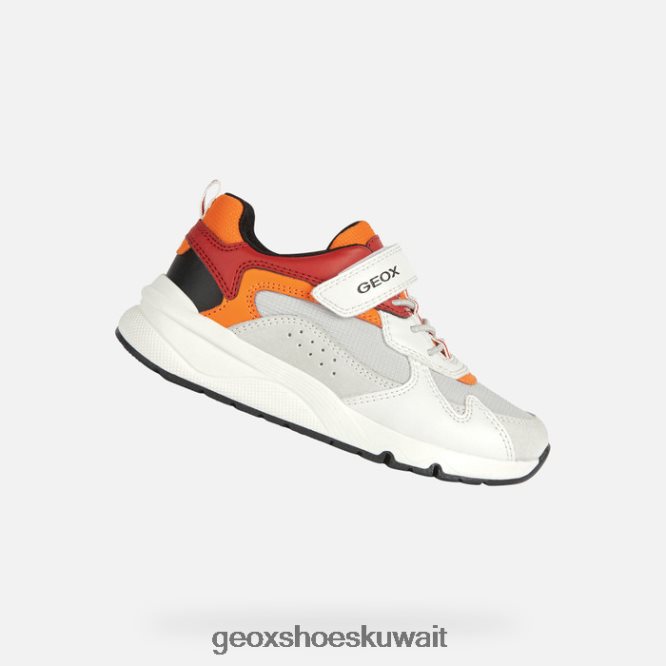 Geox BLL84T1976 Rooner Boy White/Red