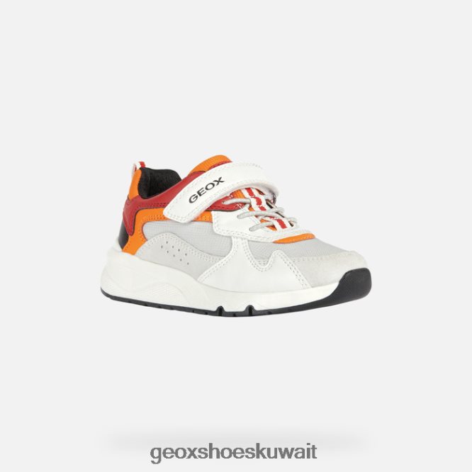 Geox BLL84T1976 Rooner Boy White/Red