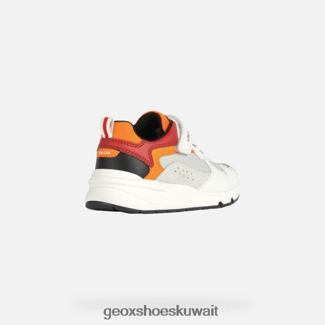 Geox BLL84T1976 Rooner Boy White/Red