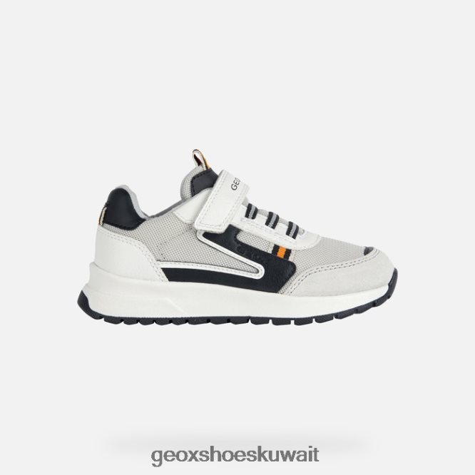 Geox BLL84T1978 Briezee Boy White/Black