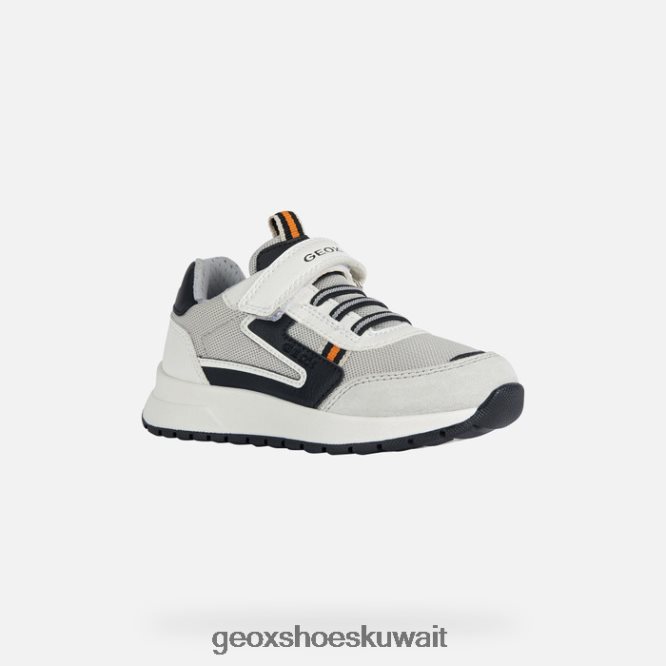 Geox BLL84T1978 Briezee Boy White/Black