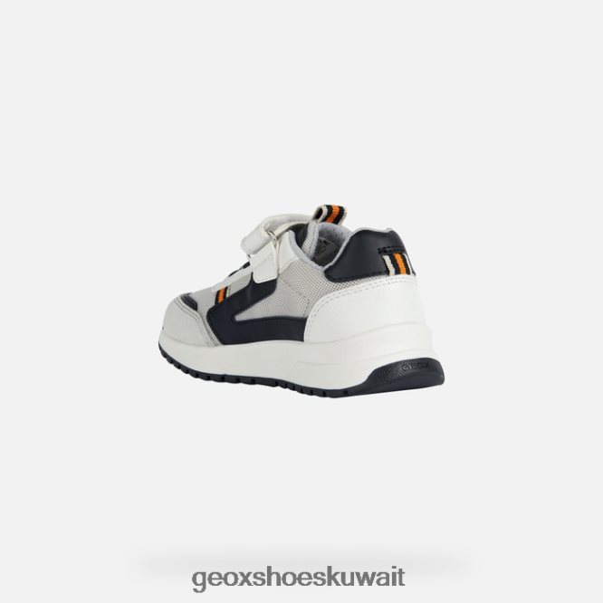 Geox BLL84T1978 Briezee Boy White/Black