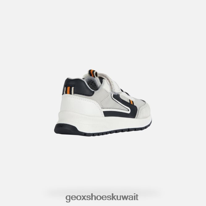 Geox BLL84T1978 Briezee Boy White/Black