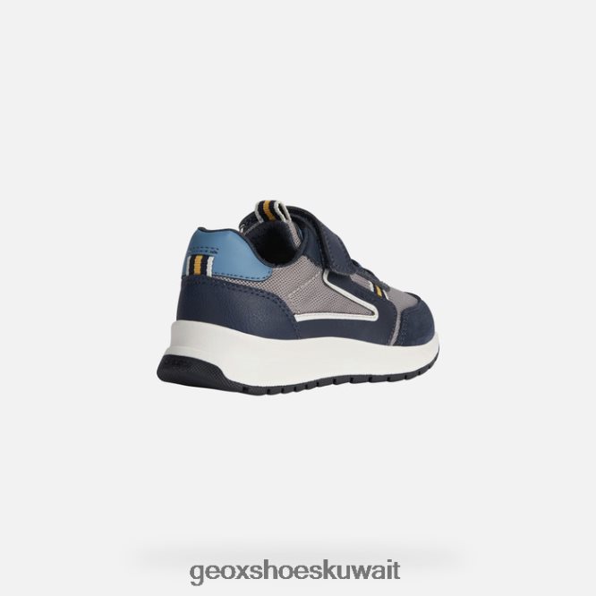 Geox BLL84T1979 Briezee Boy Navy/Grey