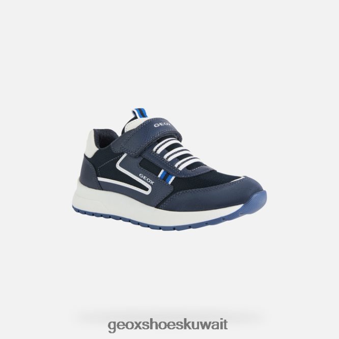 Geox BLL84T1981 Briezee Boy Navy/White
