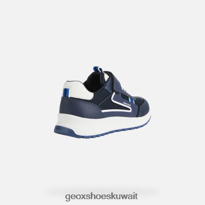 Geox BLL84T1981 Briezee Boy Navy/White