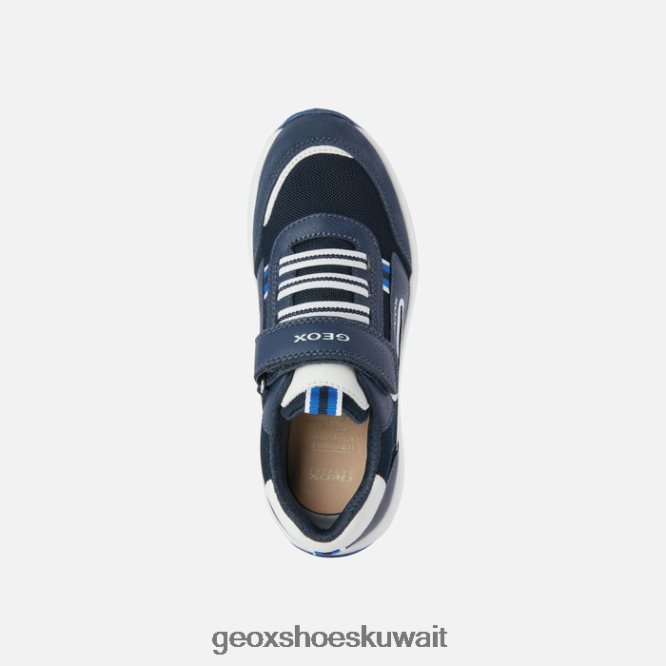 Geox BLL84T1981 Briezee Boy Navy/White
