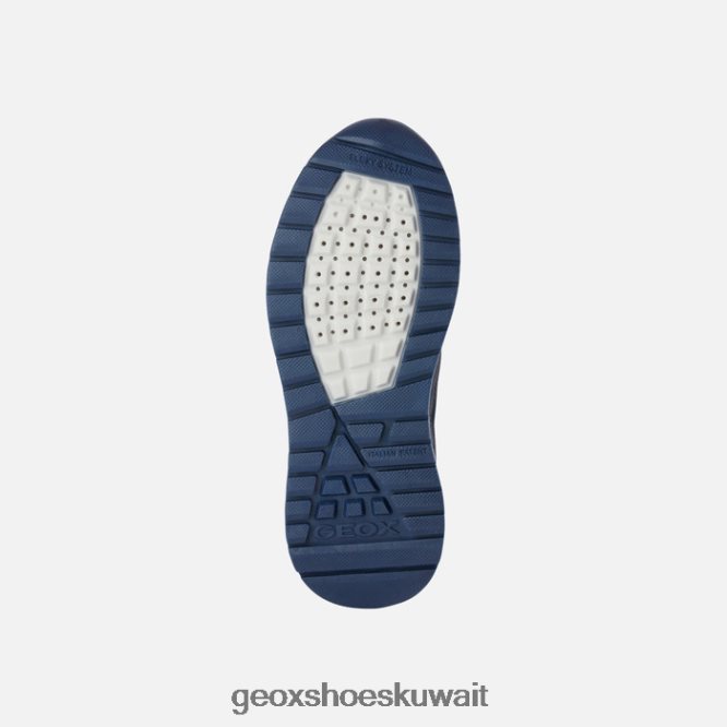 Geox BLL84T1981 Briezee Boy Navy/White