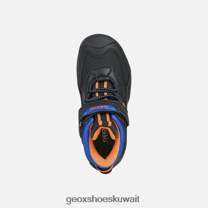 Geox BLL84T1994 New Savage Abx Boy Black/Orange