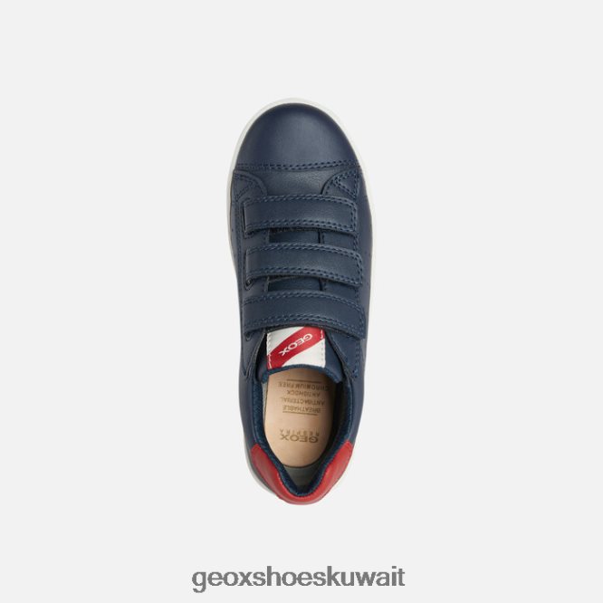 Geox BLL84T2005 Silenex Boy Navy/Red