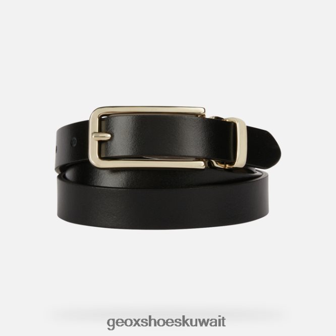 Geox BLL84T1695 Belt Woman Black/Coffee