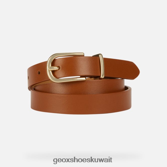 Geox BLL84T1697 Belt Woman Camel