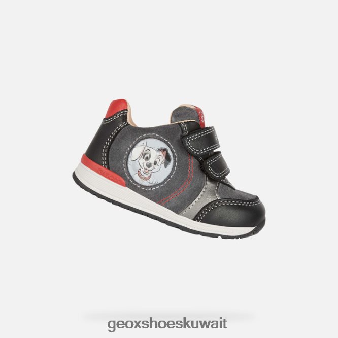 Geox BLL84T1442 Rishon Baby Black/Dark Grey