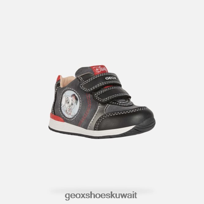 Geox BLL84T1442 Rishon Baby Black/Dark Grey