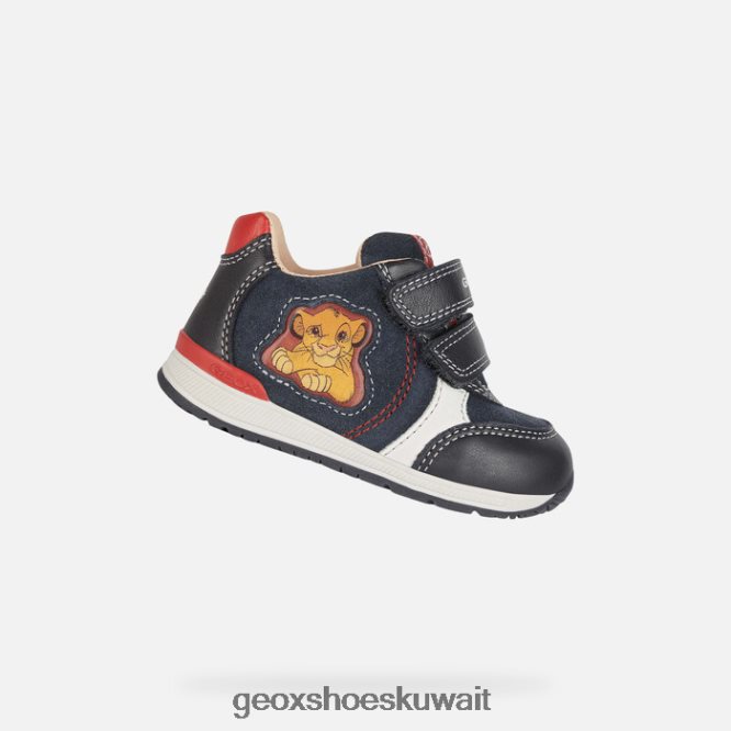 Geox BLL84T1443 Rishon Baby Dark Navy/Red
