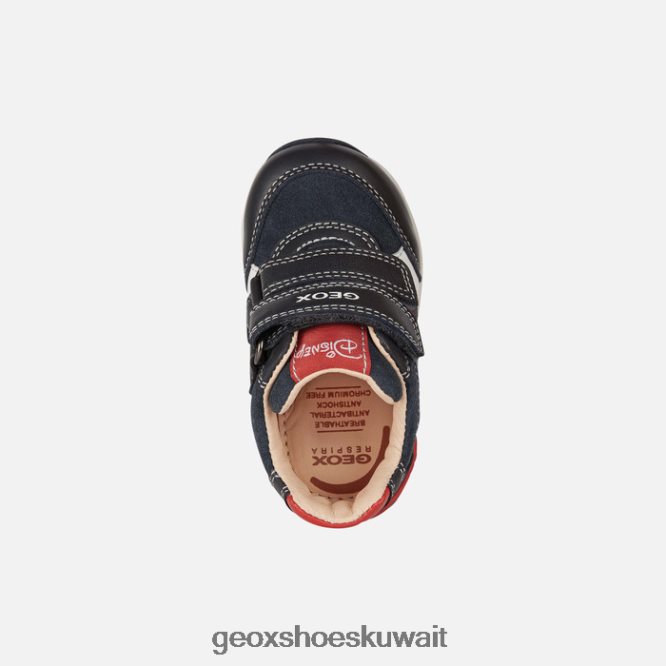 Geox BLL84T1443 Rishon Baby Dark Navy/Red