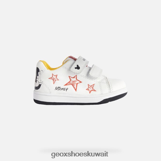 Geox BLL84T1506 New Flick Baby White/Black