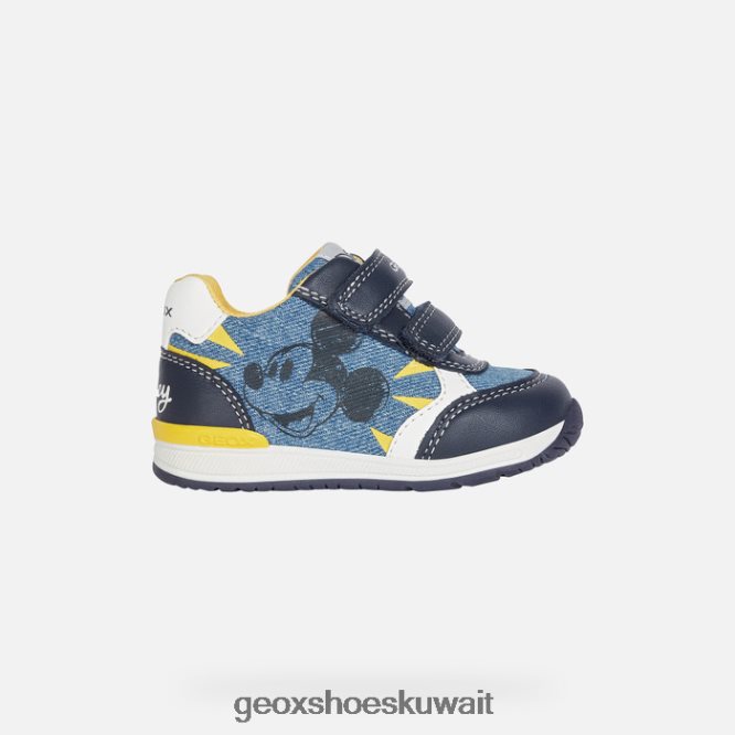 Geox BLL84T1588 Rishon Baby Boy Avio/Navy