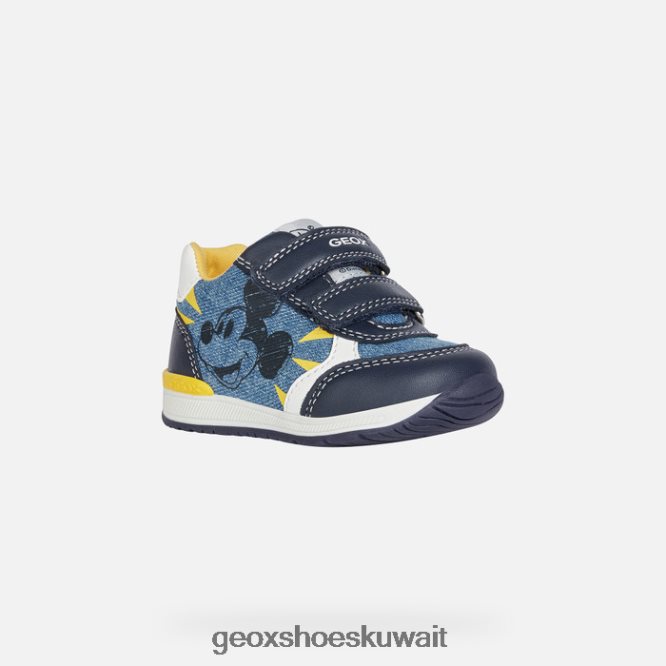 Geox BLL84T1588 Rishon Baby Boy Avio/Navy