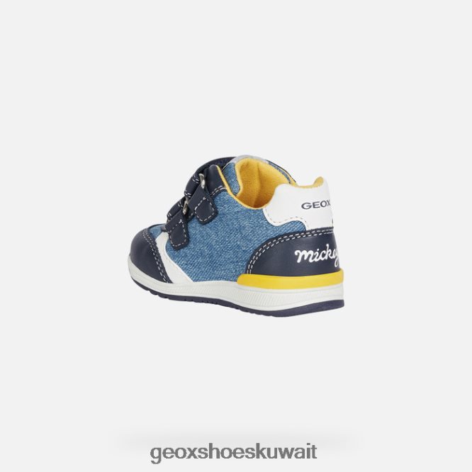 Geox BLL84T1588 Rishon Baby Boy Avio/Navy