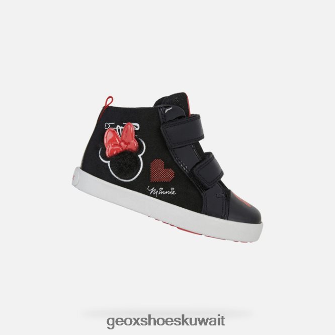 Geox BLL84T1607 Kilwi Toddler Black/Red