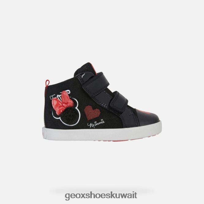 Geox BLL84T1607 Kilwi Toddler Black/Red