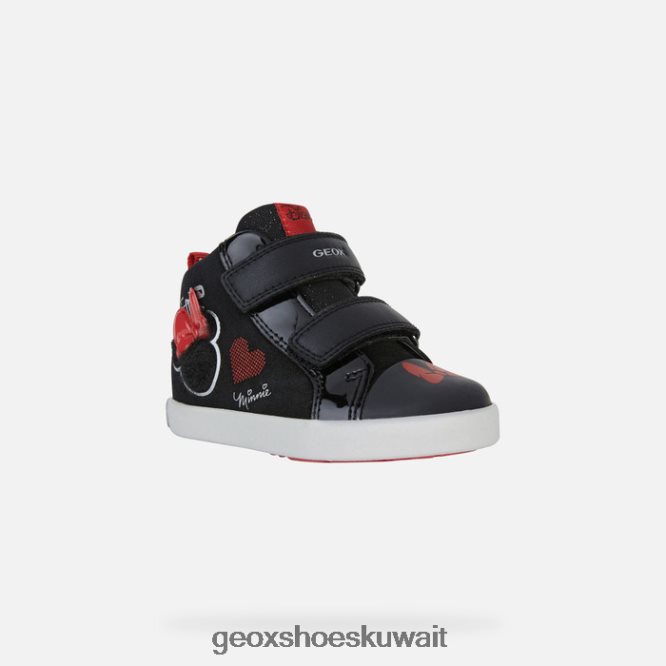 Geox BLL84T1607 Kilwi Toddler Black/Red