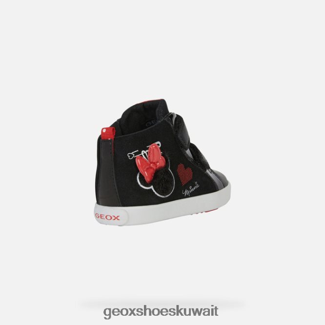 Geox BLL84T1607 Kilwi Toddler Black/Red