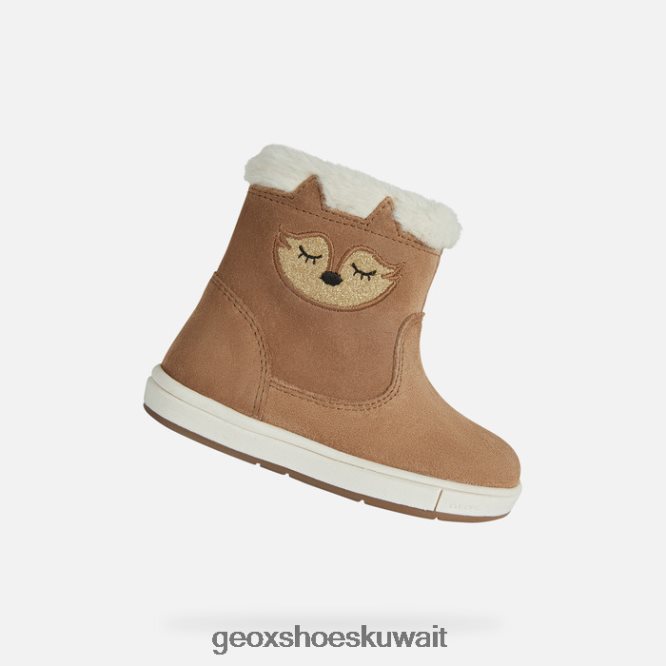 Geox BLL84T1608 Trottola Toddler Whisky