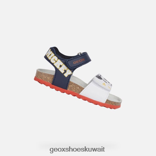 Geox BLL84T1644 Sandal Chalki Baby Navy/White
