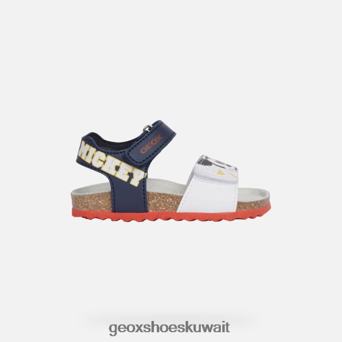Geox BLL84T1644 Sandal Chalki Baby Navy/White