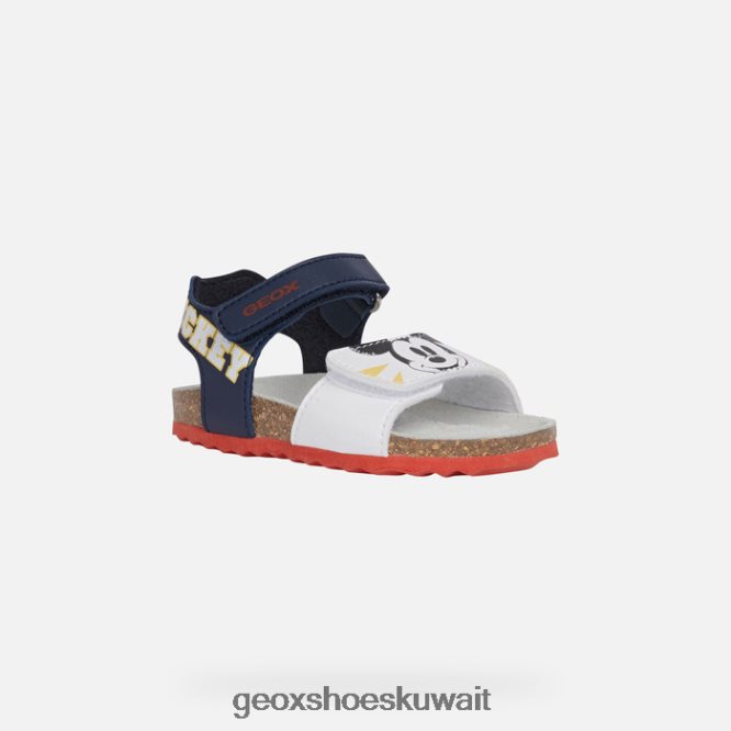 Geox BLL84T1644 Sandal Chalki Baby Navy/White