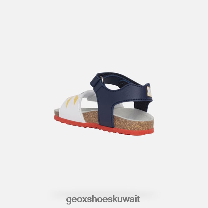 Geox BLL84T1644 Sandal Chalki Baby Navy/White