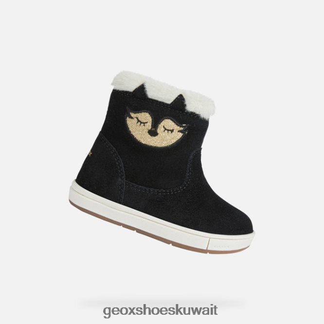Geox BLL84T2028 Trottola Toddler Black