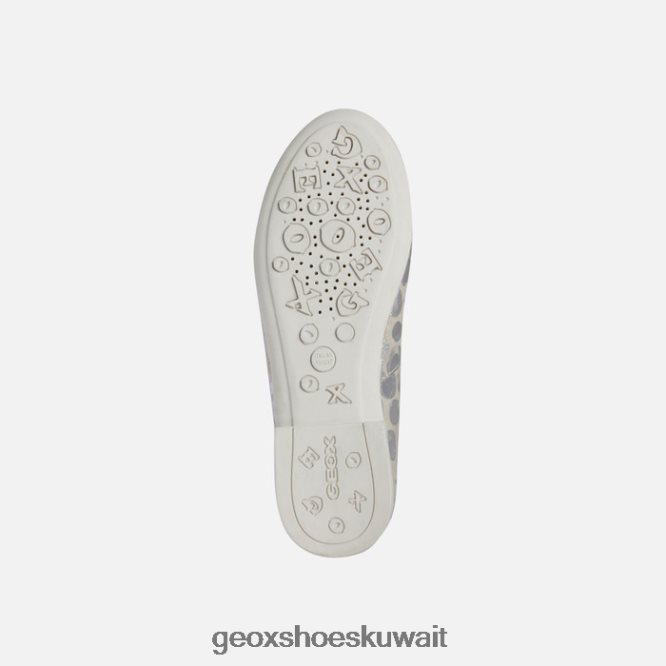 Geox BLL84T1196 Plie Girl Beige/Platinum