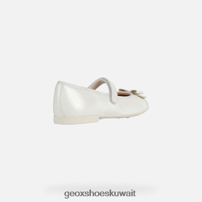 Geox BLL84T1877 Plie Girl White