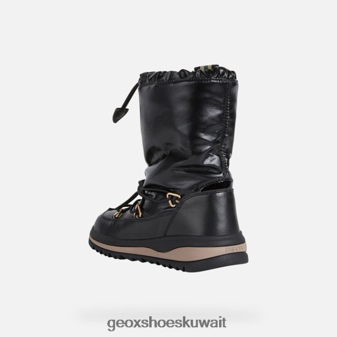 Geox BLL84T1021 Adelhide Abx Girl Black/Gold