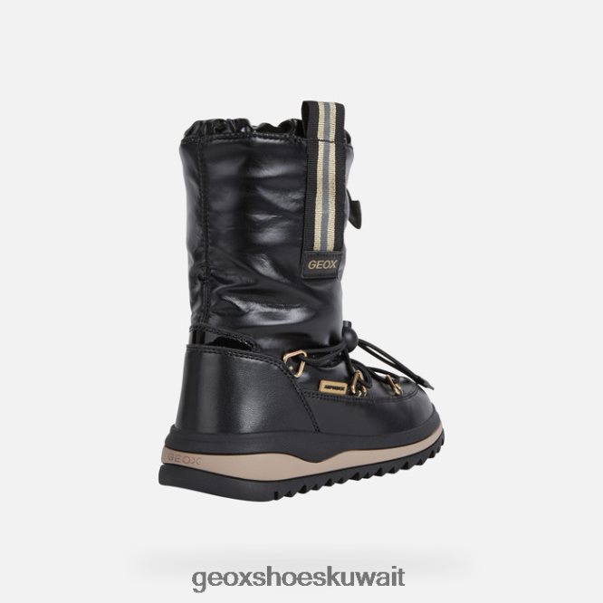 Geox BLL84T1021 Adelhide Abx Girl Black/Gold