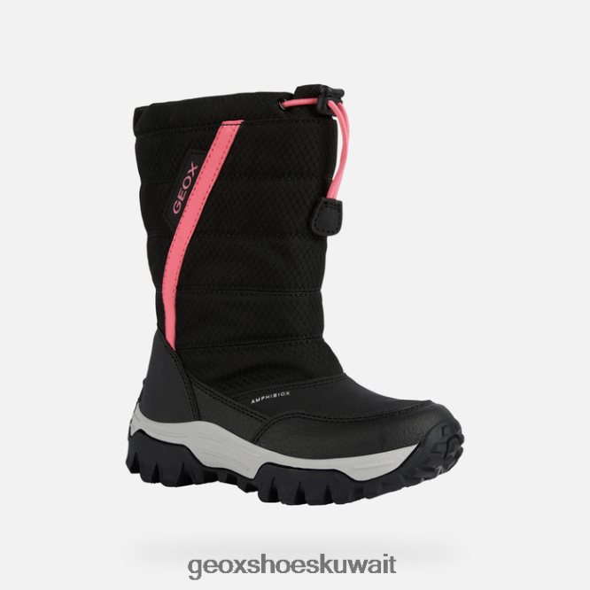 Geox BLL84T1155 Himalaya Abx Junior Black/Fuchsia