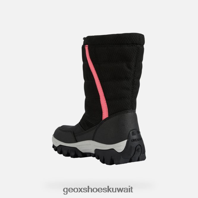 Geox BLL84T1155 Himalaya Abx Junior Black/Fuchsia