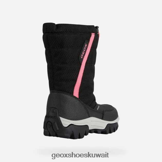 Geox BLL84T1155 Himalaya Abx Junior Black/Fuchsia