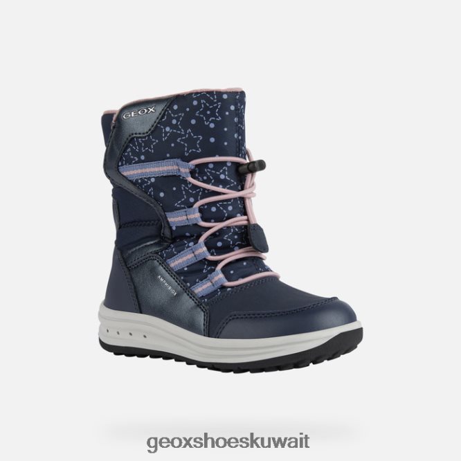 Geox BLL84T1188 Roby Abx Girl Navy/Rose