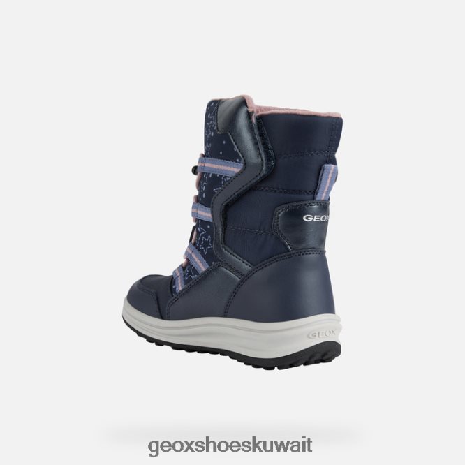 Geox BLL84T1188 Roby Abx Girl Navy/Rose