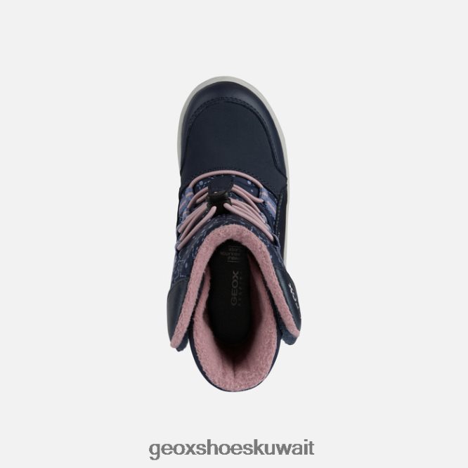 Geox BLL84T1188 Roby Abx Girl Navy/Rose