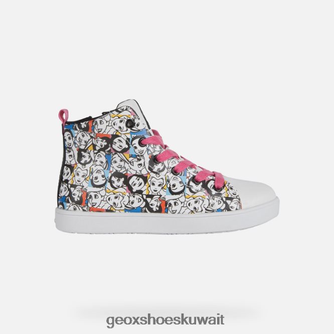 Geox BLL84T1145 Kathe Girl White/Black