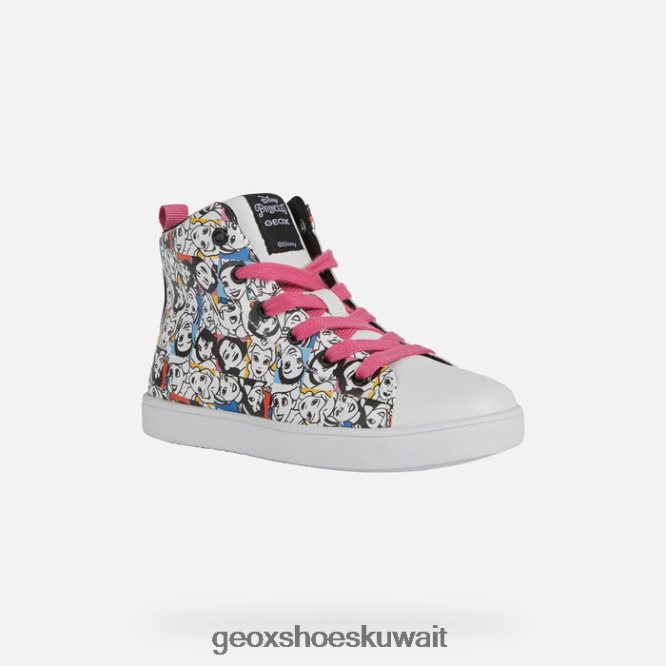 Geox BLL84T1145 Kathe Girl White/Black