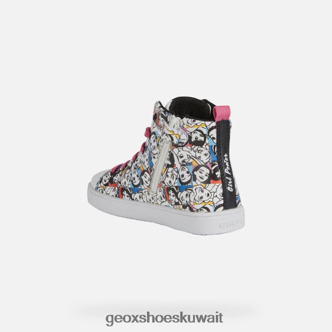 Geox BLL84T1145 Kathe Girl White/Black