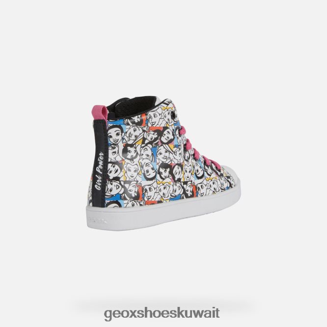 Geox BLL84T1145 Kathe Girl White/Black